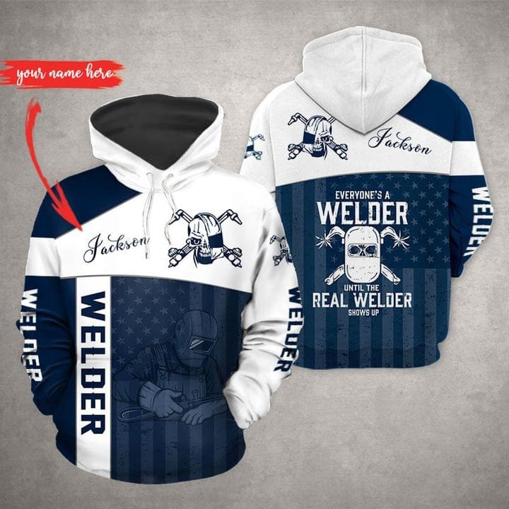 Welder 3D Hoodie custom personalized name 1 WelderDHoodiecustompersonalizedname
