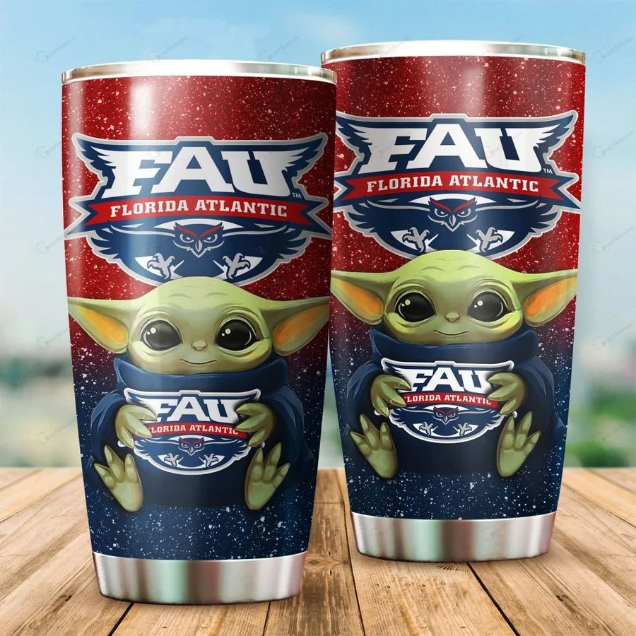 Florida Atlantic Owls Yoda Tumbler