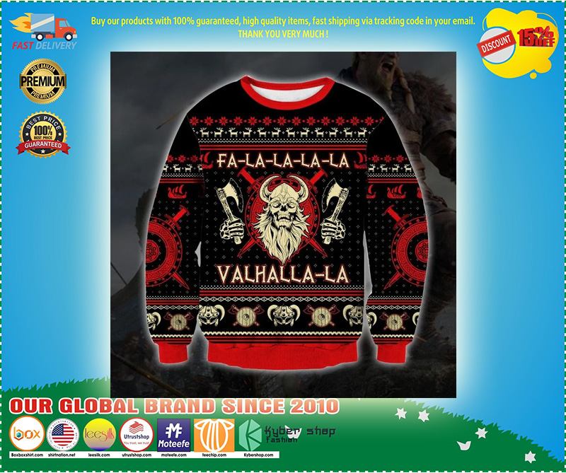 Viking valhalla la christmas ugly christmas sweater 5 Viking valhalla la christmas ugly christmas sweater