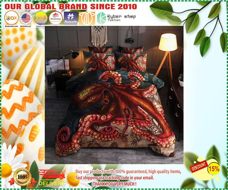 Octopus bedding set 3 Octopus bedding set