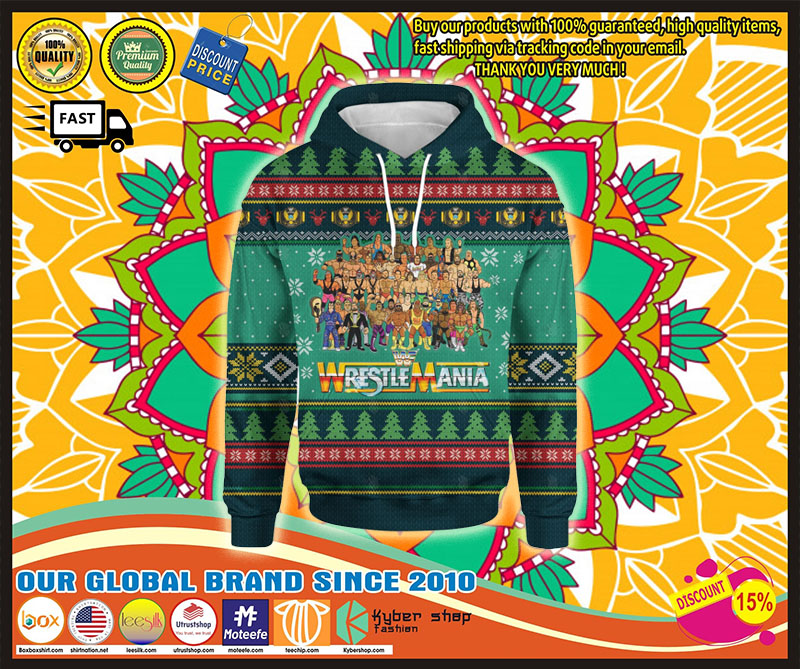 Westle Mania Hiphop ugly sweater 4 Westle Mania Hiphop ugly sweater