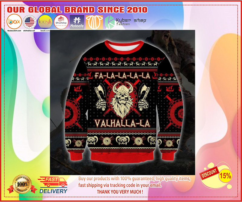 Viking valhalla la christmas ugly christmas sweater 3 Viking valhalla la christmas ugly christmas sweater