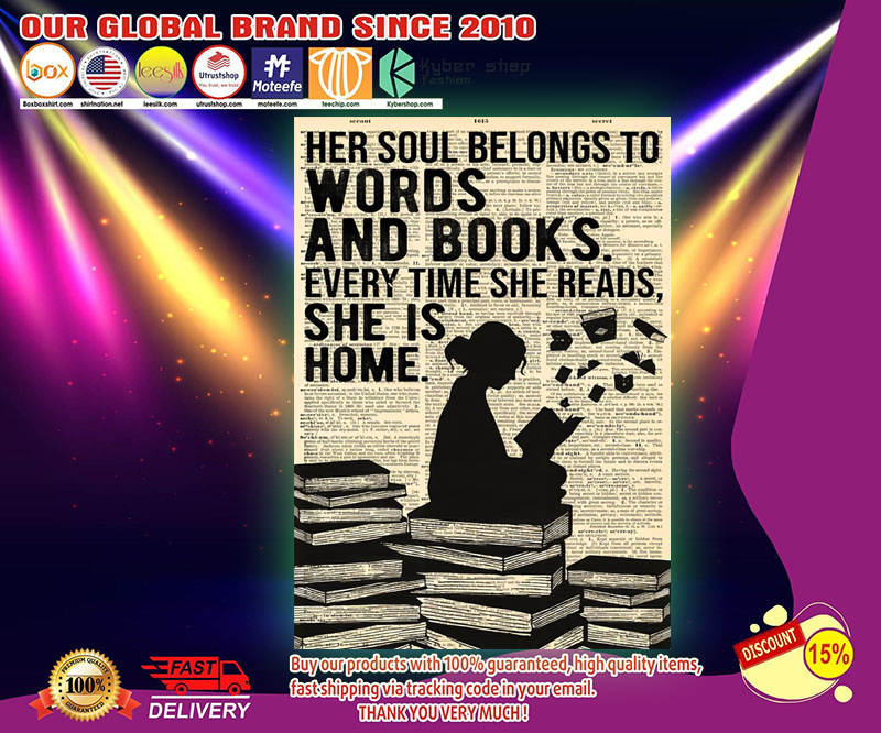 Reading her soul belongs to words and books poster 3 Reading her soul belongs to words and books poster