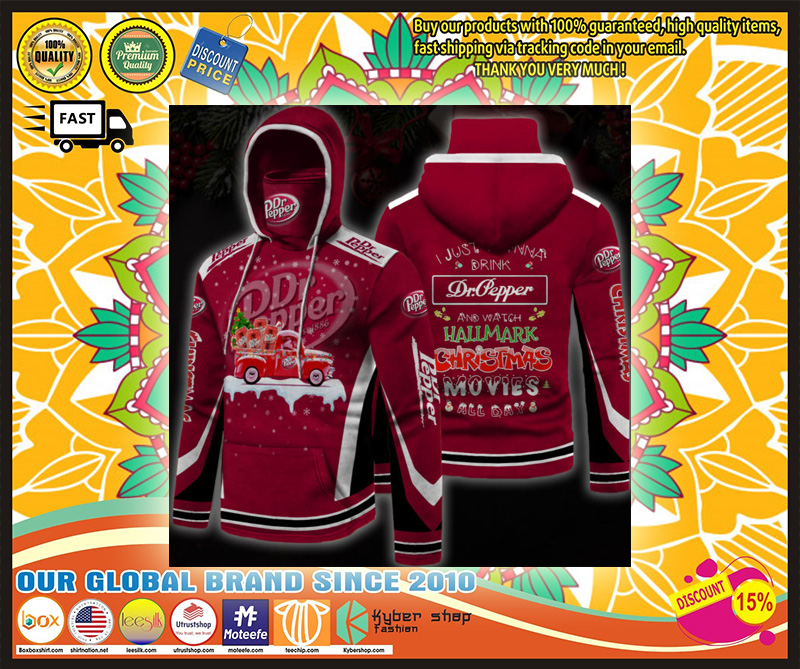 Dr pepper hallmark christmas movies all day 3d hoodie 5 Dr pepper hallmark christmas movies all day d hoodie