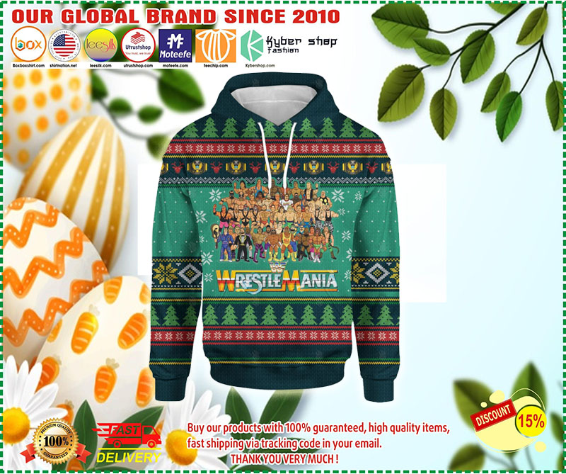 Westle Mania Hiphop ugly sweater 3 Westle Mania Hiphop ugly sweater