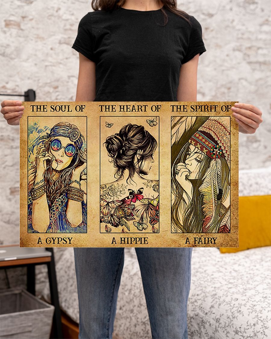 The soul of a gypsy the heart of a hippie the spirit of a fairy poster 4 The soul of a gypsy the heart of a hippie the spirit of a fairy poster