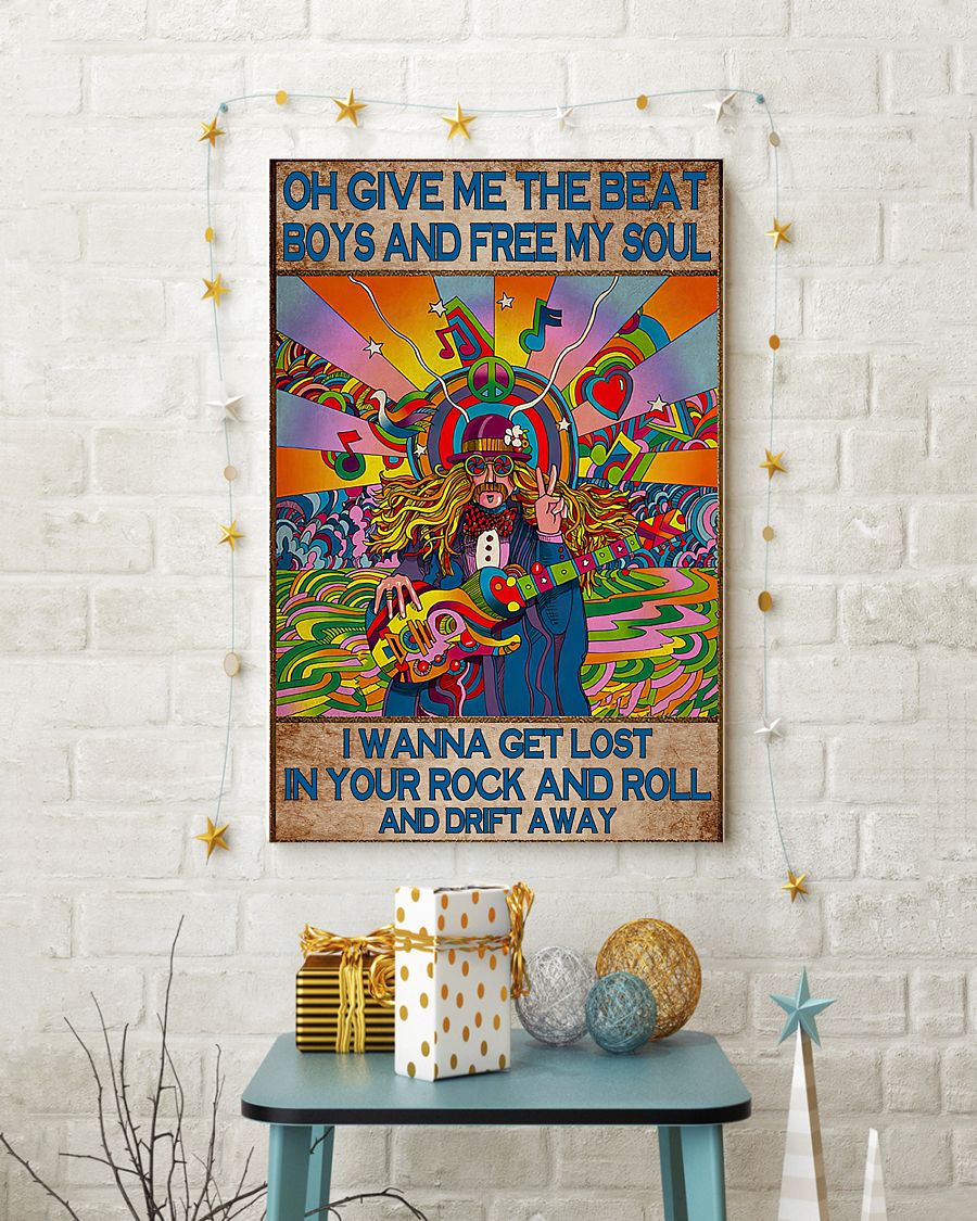 Poster Oh give me the beat boys and free my soul I wanna get lost In your rock and roll and drift away 2 Poster Oh give me the beat boys and free my soul I wanna get lost In your rock and roll and drift away