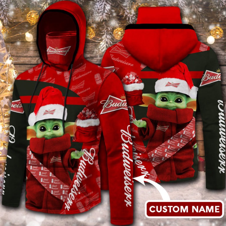 BabyYodabudweiserDHoodiecustomnamenogaiter