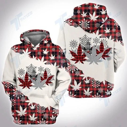 Chiristmastartanweeddhoodie