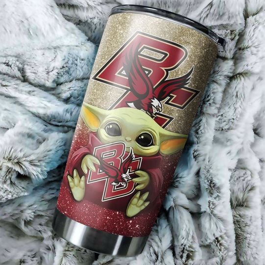 Boston College Eagles football Baby Yoda Tumbler 3 Air Force Falcons football Baby Yoda Tumbler