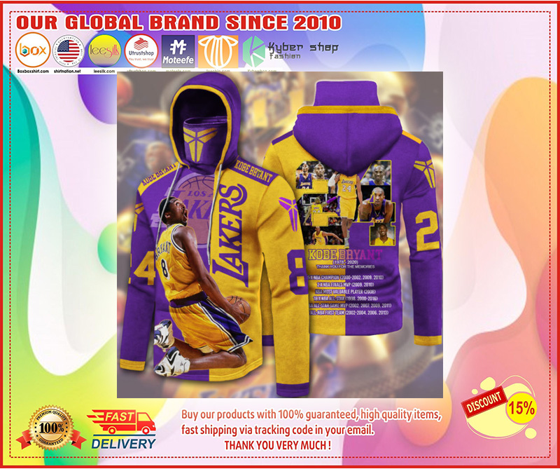 Kobe Bryant Hoodie No Gaiter 3d hoodie 3 Kobe Bryant Hoodie With Gaiter d hoodie