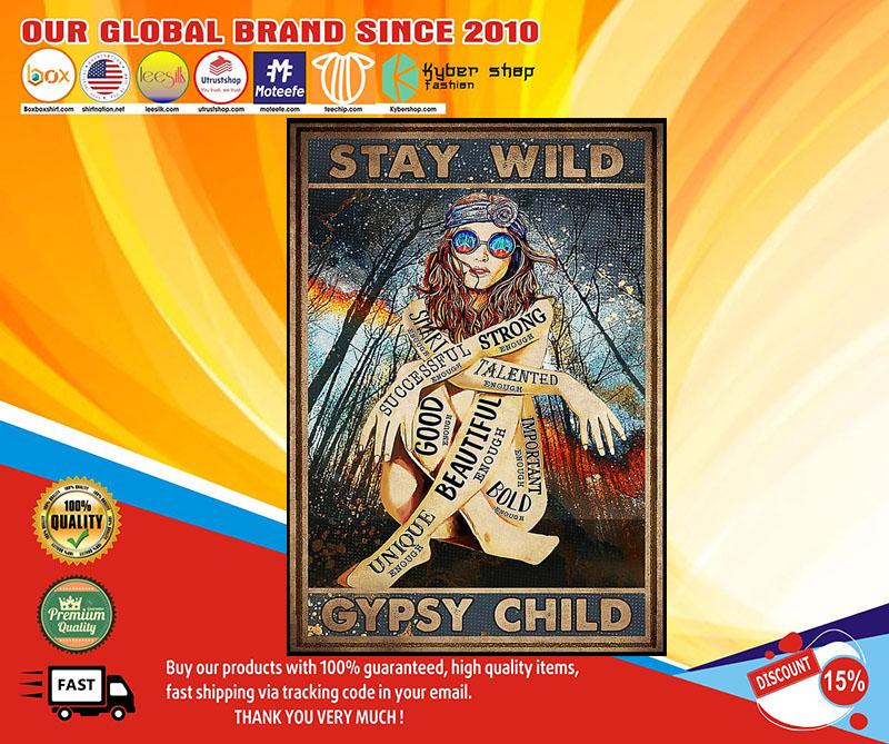Girl Hippie gypsy child stay wild poster 4 Girl Hippie gypsy child stay wild poster