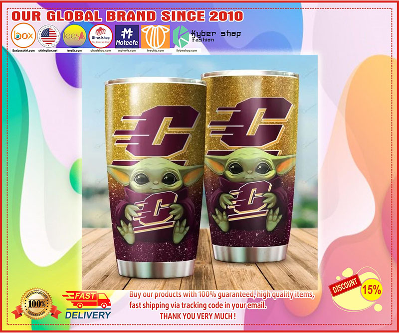 Central Michigan Chippewas Yoda Tumbler 5 Central Michigan Chippewas Yoda Tumbler