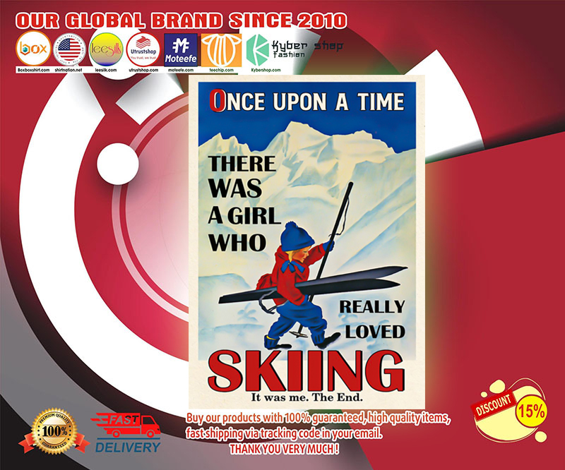 Once upon the time There was a girl who love Skiing poster 2 Once upon the time There was a girl who love Skiing poster