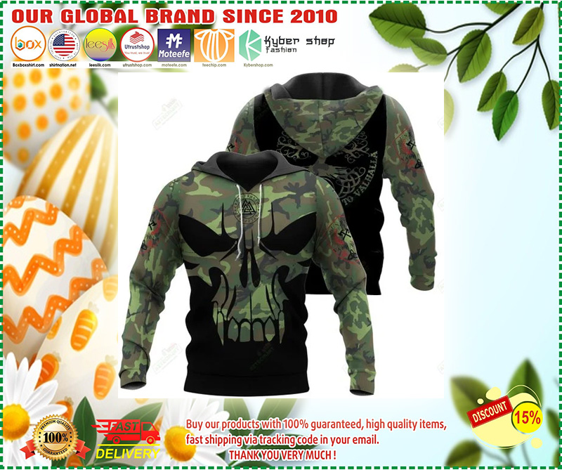 Viking Son Of Odin Valhalla 3D hoodie 4 Viking Son Of Odin Die In Battle And Go To Valhalla D hoodie