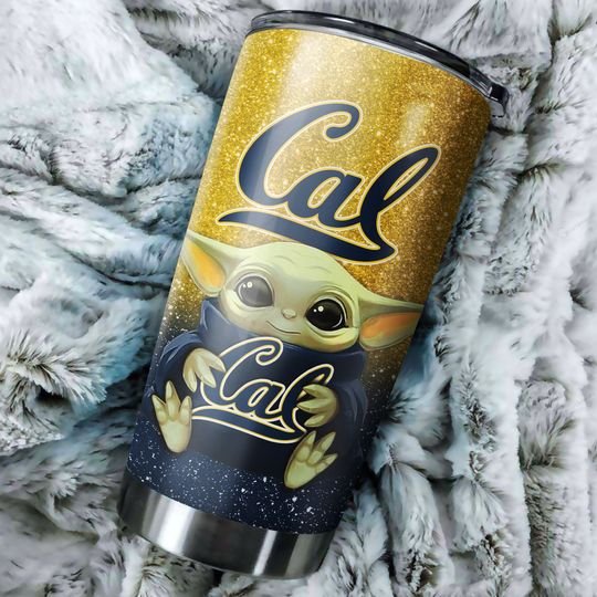 California Golden Bears Baby Yoda Tumbler 4 Air Force Falcons football Baby Yoda Tumbler