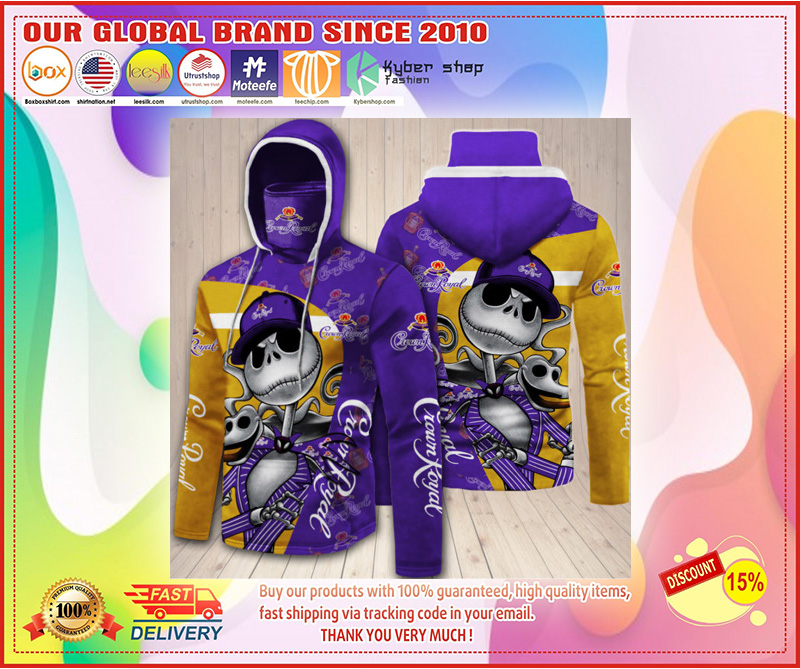 Crown Royal Hoodie No Gaiter 3d hoodie 2 Crown Royal Hoodie With Gaiter d hoodie