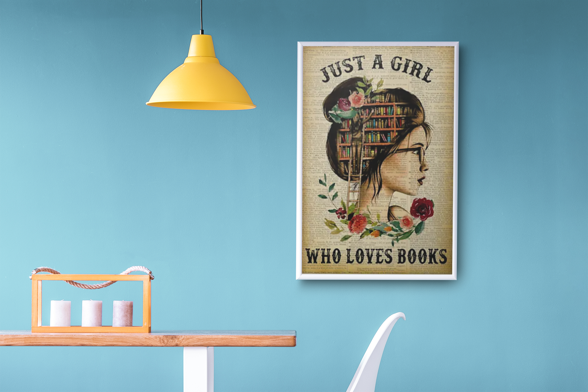 Just a girl who loves books poster 4 Just a girl who loves books poster