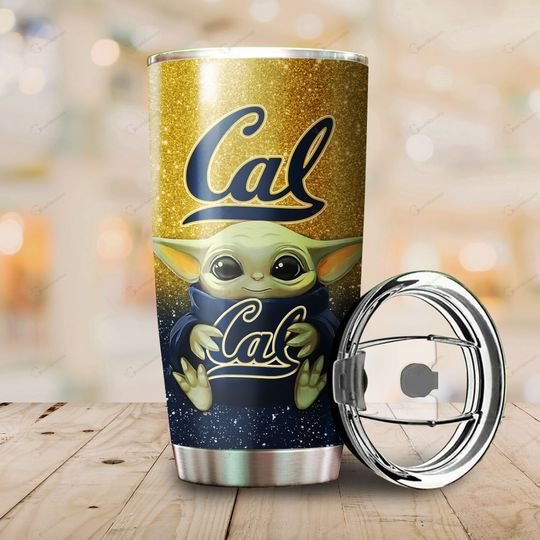California Golden Bears Baby Yoda Tumbler 2 Air Force Falcons football Baby Yoda Tumbler