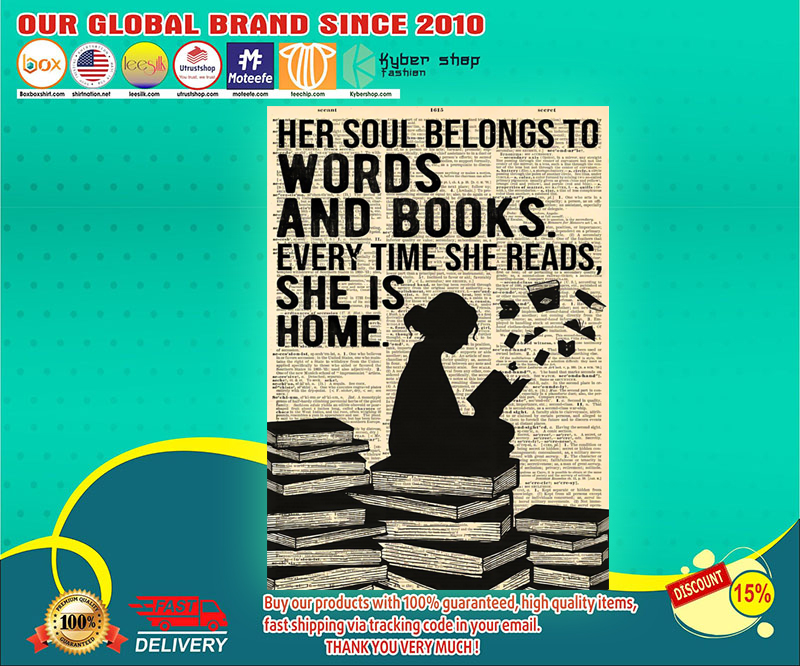 Reading her soul belongs to words and books poster 2 Reading her soul belongs to words and books poster