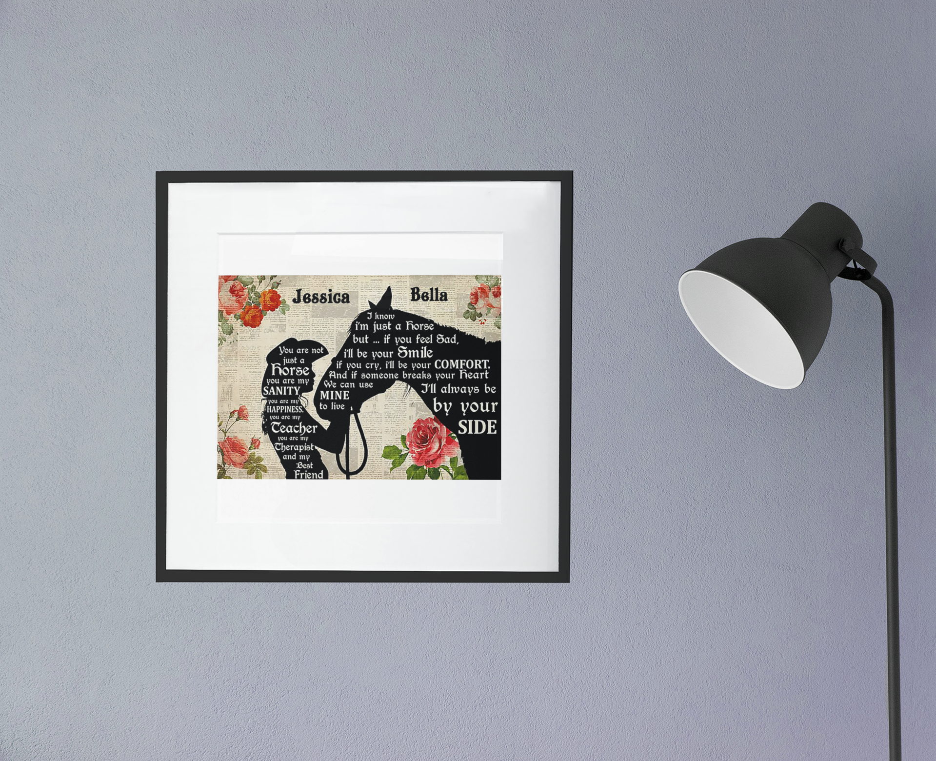 You are not just a horse you are my sanity custom personalized name poster 4 You are not just a horse you are my sanity custom personalized name poster