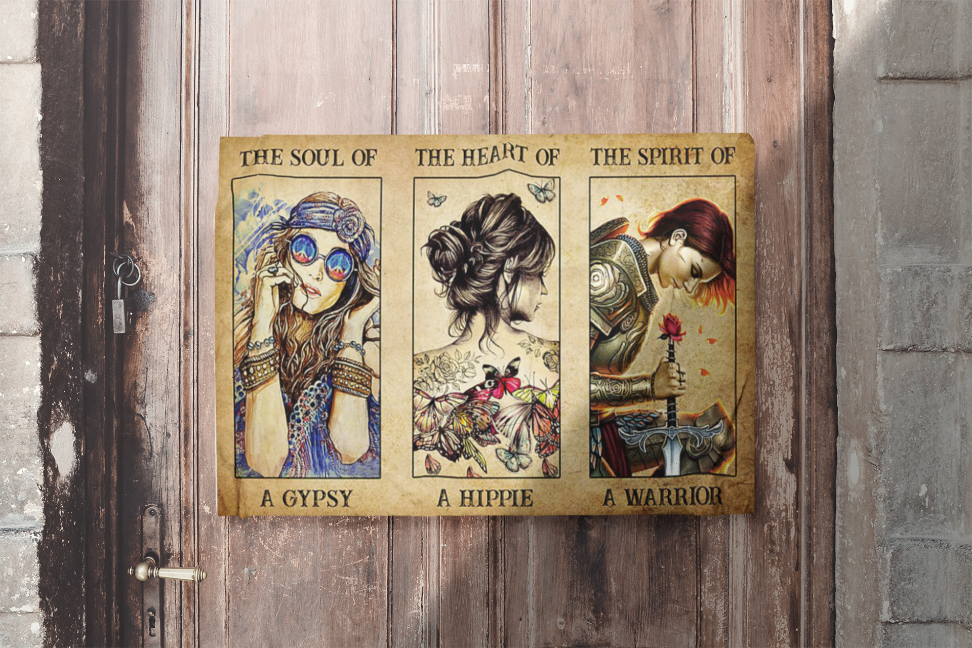Hippie girl The soul of a gypsy the heart of a hippie the spirit of a warrior poster 2 Hippie girl The soul of a gypsy the heart of a hippie the spirit of a warrior poster