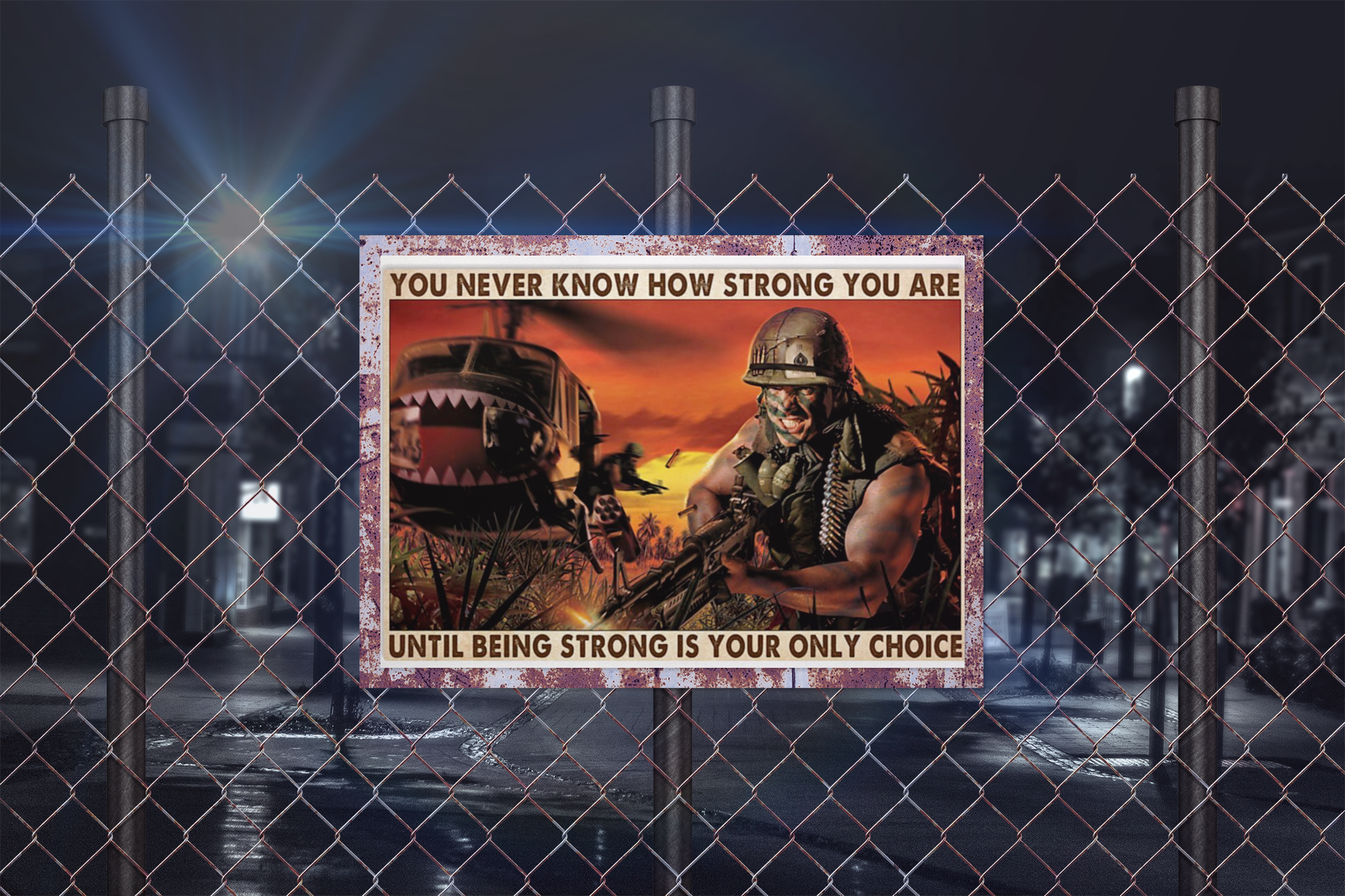 Veteran You never know how strong you are untill being strong is your only choice poster 2 Veteran You never know how strong you are untill being strong is your only choice poster