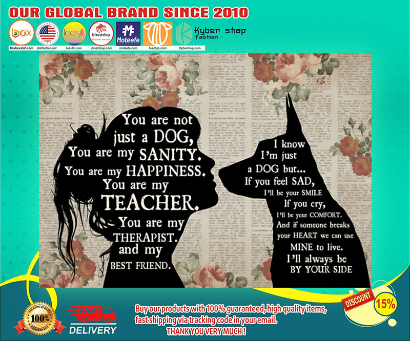 German shepherd girl therapist you are not just a cat best friend poster 4 German shepherd girl therapist you are not just a cat best friend poster