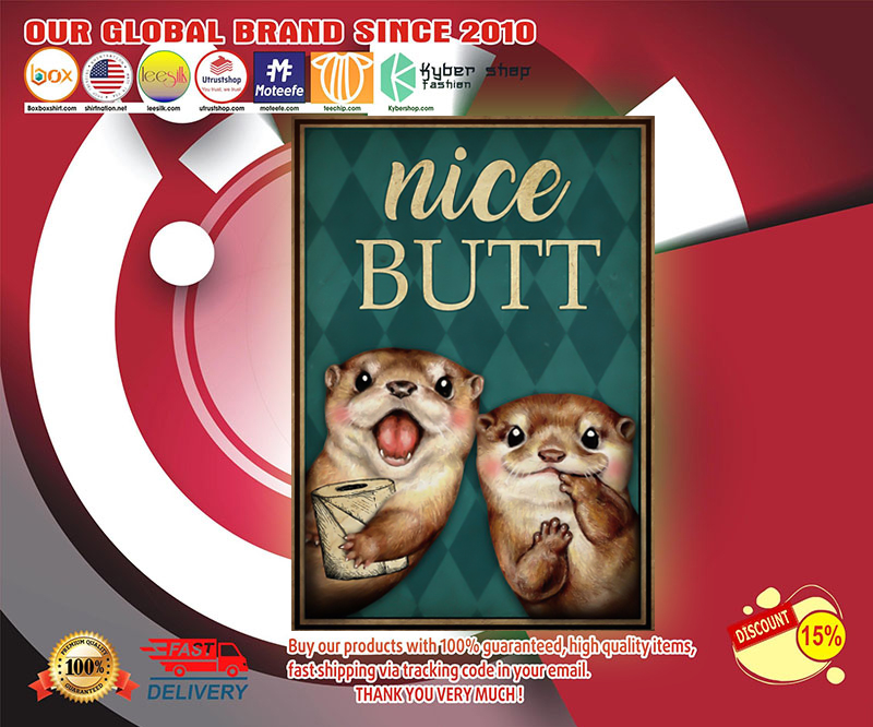 Otter nice butt poster 4 Otter nice butt poster