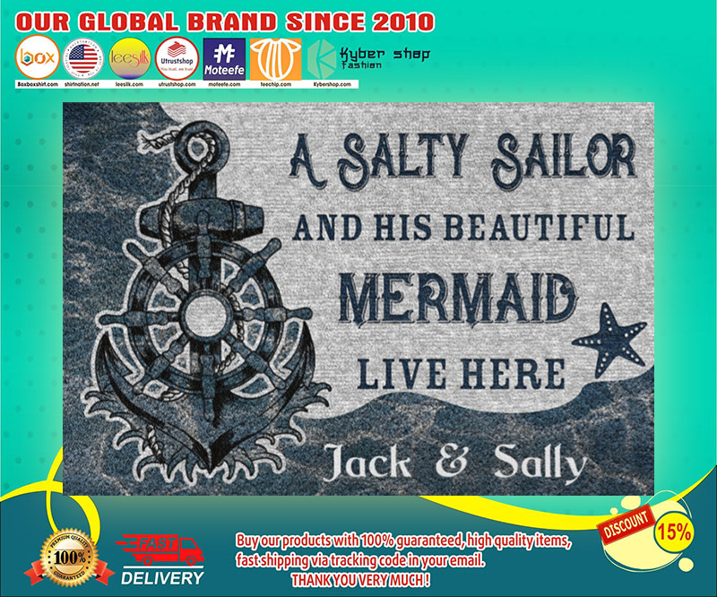 A salty sailor and his beautiful mermaid poster 4 A salty sailor and his beautiful mermaid poster