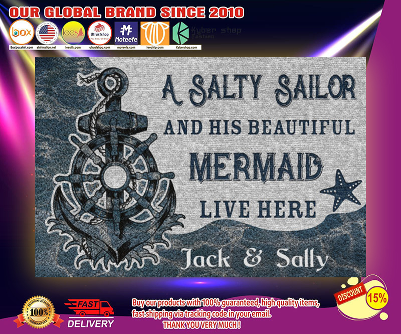A salty sailor and his beautiful mermaid poster 2 A salty sailor and his beautiful mermaid poster