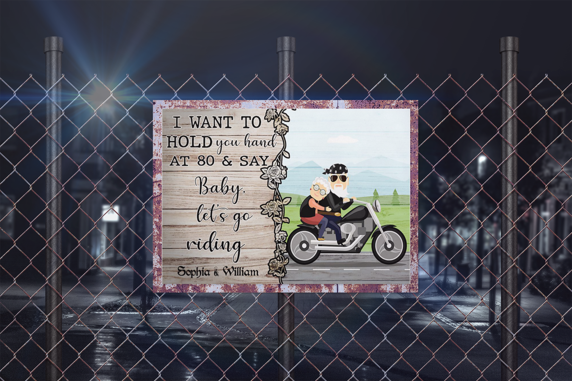 Biker I want to hold your hand and say let's go riding poster 4 Biker I want to hold your hand and say lets go riding poster