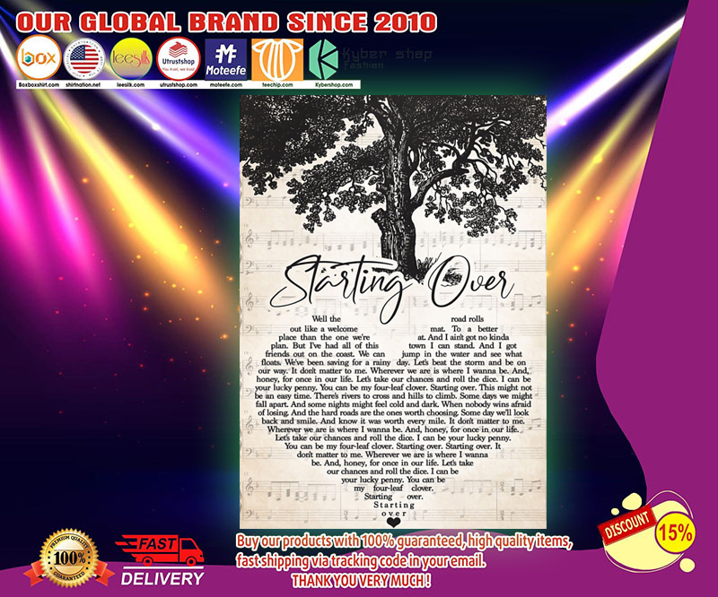 Staring over lyrics poster 4 Staring over lyrics poster