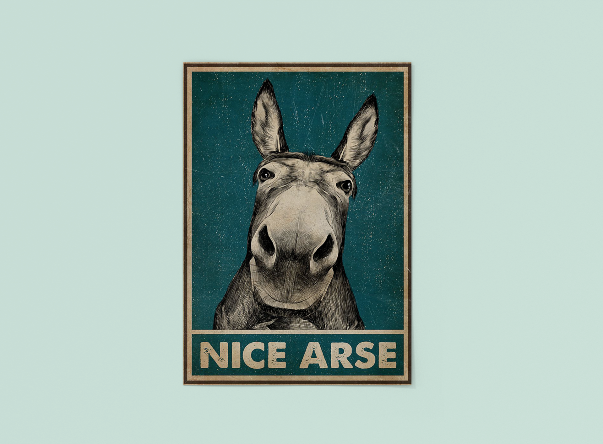 Donkey nice arse poster 3 Donkey nice arse poster