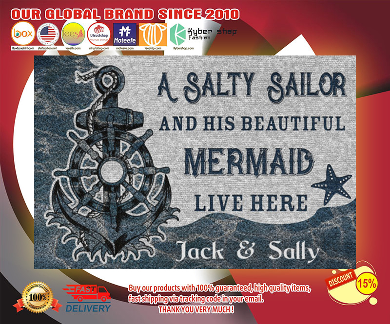 A salty sailor and his beautiful mermaid poster 3 A salty sailor and his beautiful mermaid poster