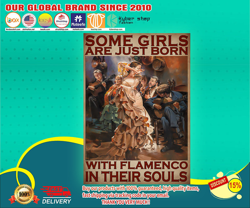 Some girls are just born with flamengo in their souls poster 2 Some girls are just born with flamengo in their souls poster