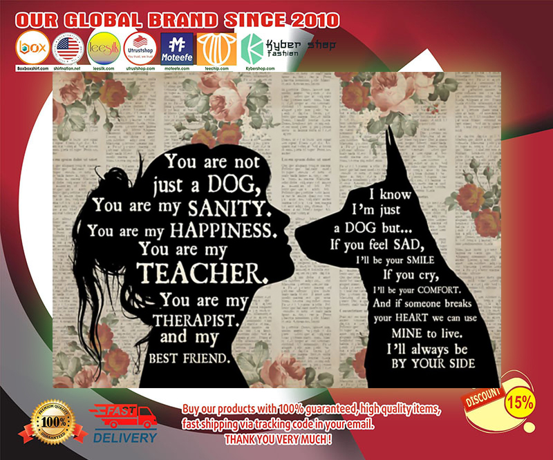 German shepherd girl therapist you are not just a cat best friend poster 2 German shepherd girl therapist you are not just a cat best friend poster