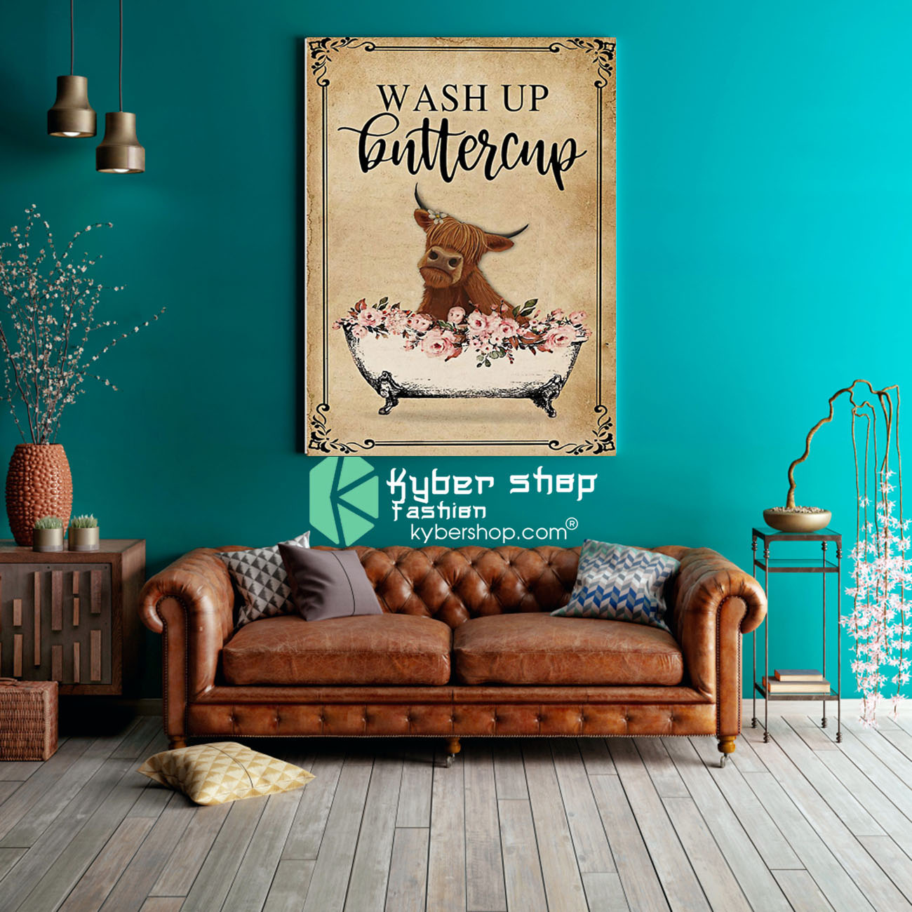 Cow wash up buttercup poster 2 Cow wash up buttercup poster
