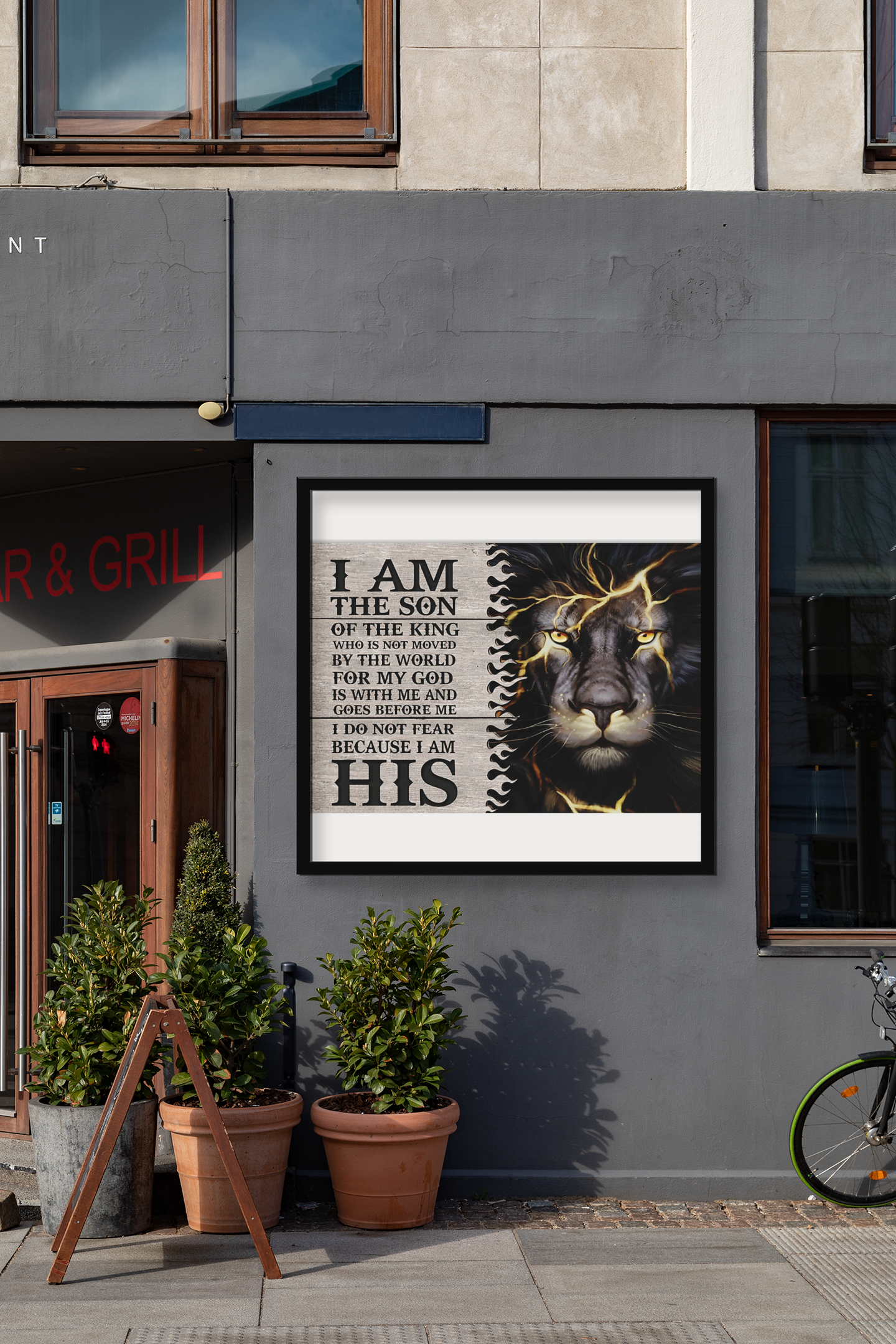 I am the son of the king who is not moved by the world poster 3 I am the son of the king who is not moved by the world poster