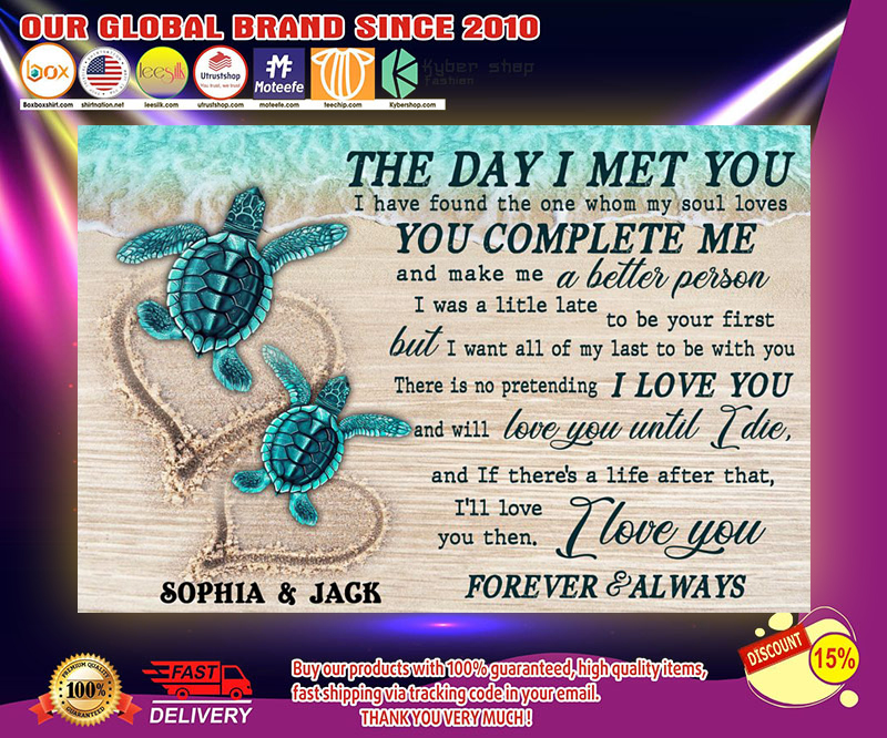 Turtle the day I met you I have found the one whom my soul loves poster 3 Turtle the day I met you I have found the one whom my soul loves poster