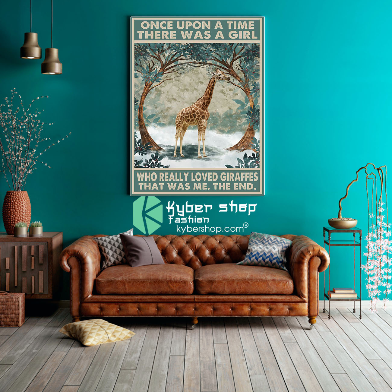 Once upon a time there was a girl who really loved giraffes poster 6 Once upon a time there was a girl who really loved giraffes poster
