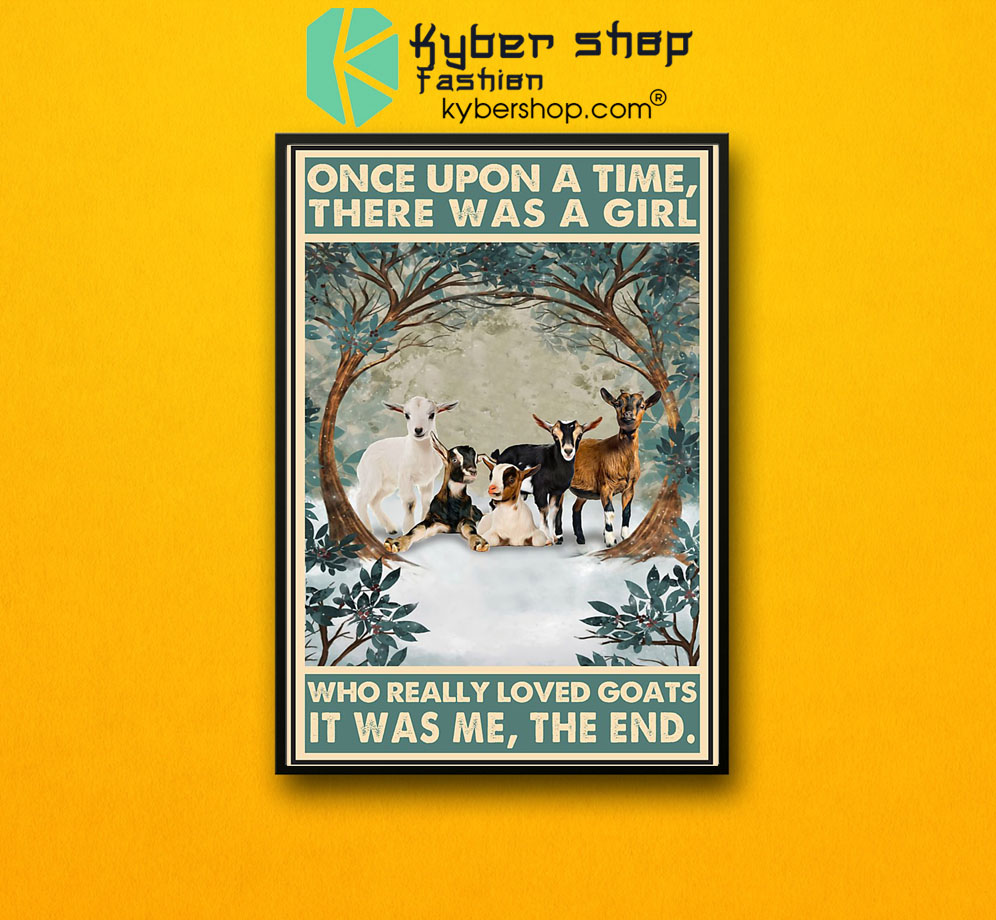 Once upon a time there was a girl who really loved goats poster 2 Once upon a time there was a girl who really loved goats poster7 2