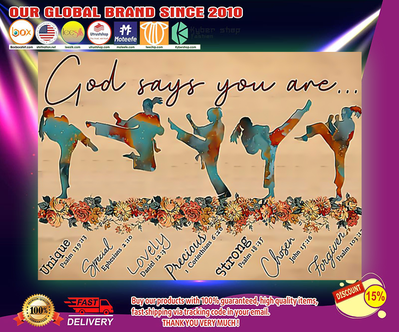 Taewondo god says you are poster 4 Taewondo god says you are poster