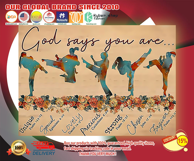 Taewondo god says you are poster 3 Taewondo god says you are poster
