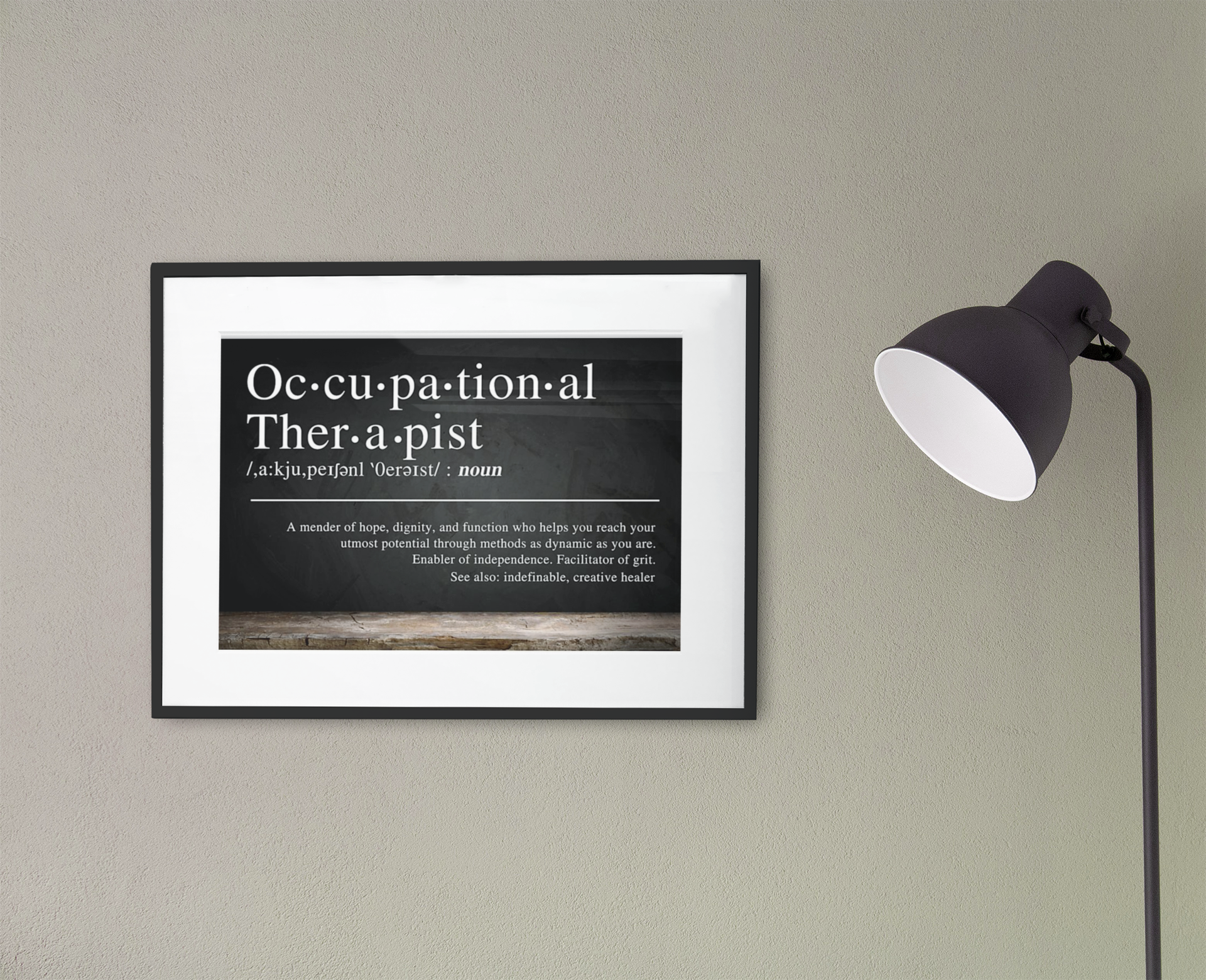 Occupational therapist definition poster 3 Occupational therapist definition poster