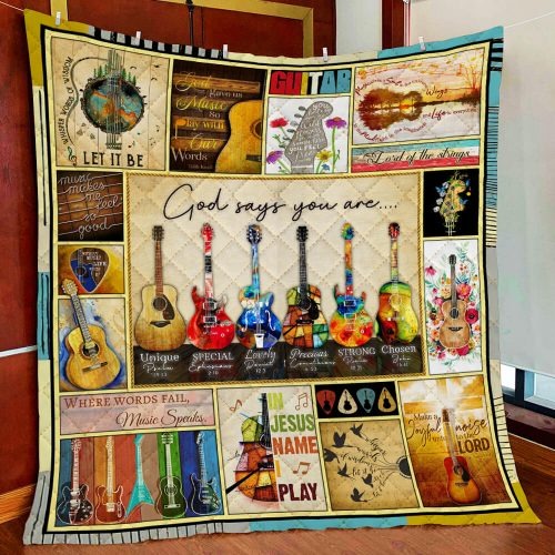 Guitar God says you are quilt