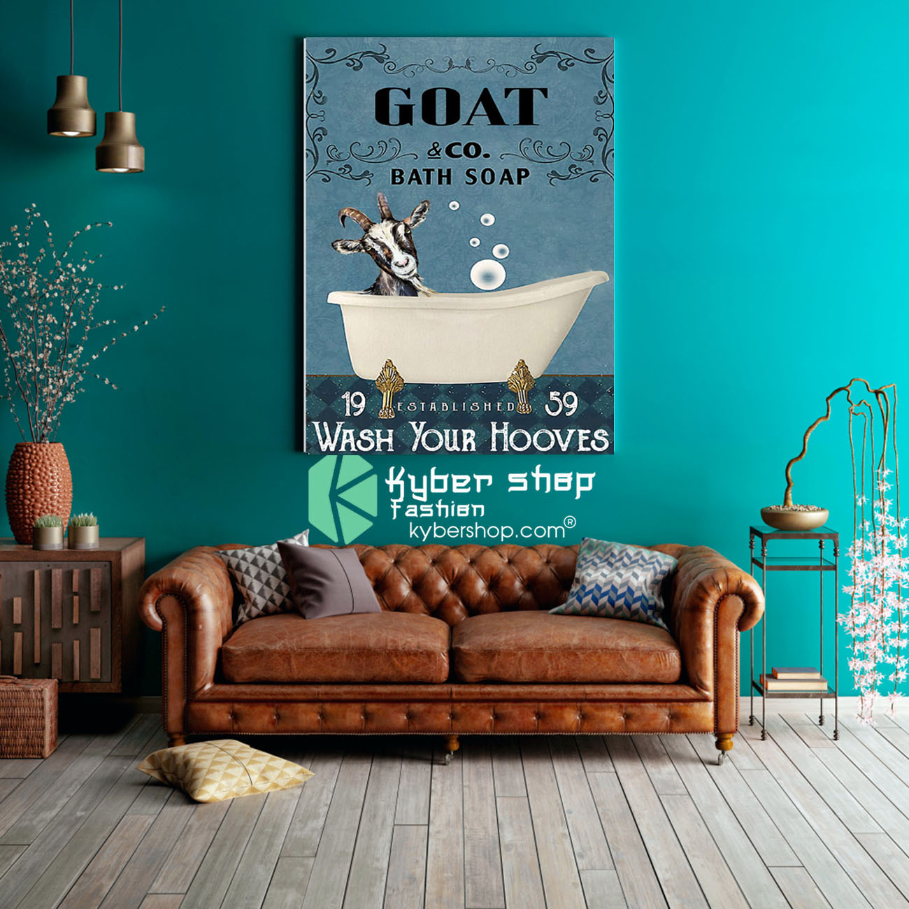 Goat and bath soap wash your hooves poster 2 Goat and bath soap wash your hooves poster8