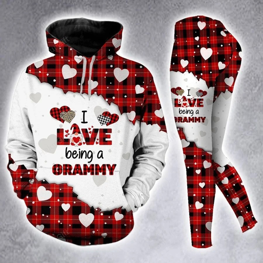 I love being a Gramma custom name 3D hoodie and legging 3 I love being a Gramma custom name 3D hoodie and legging