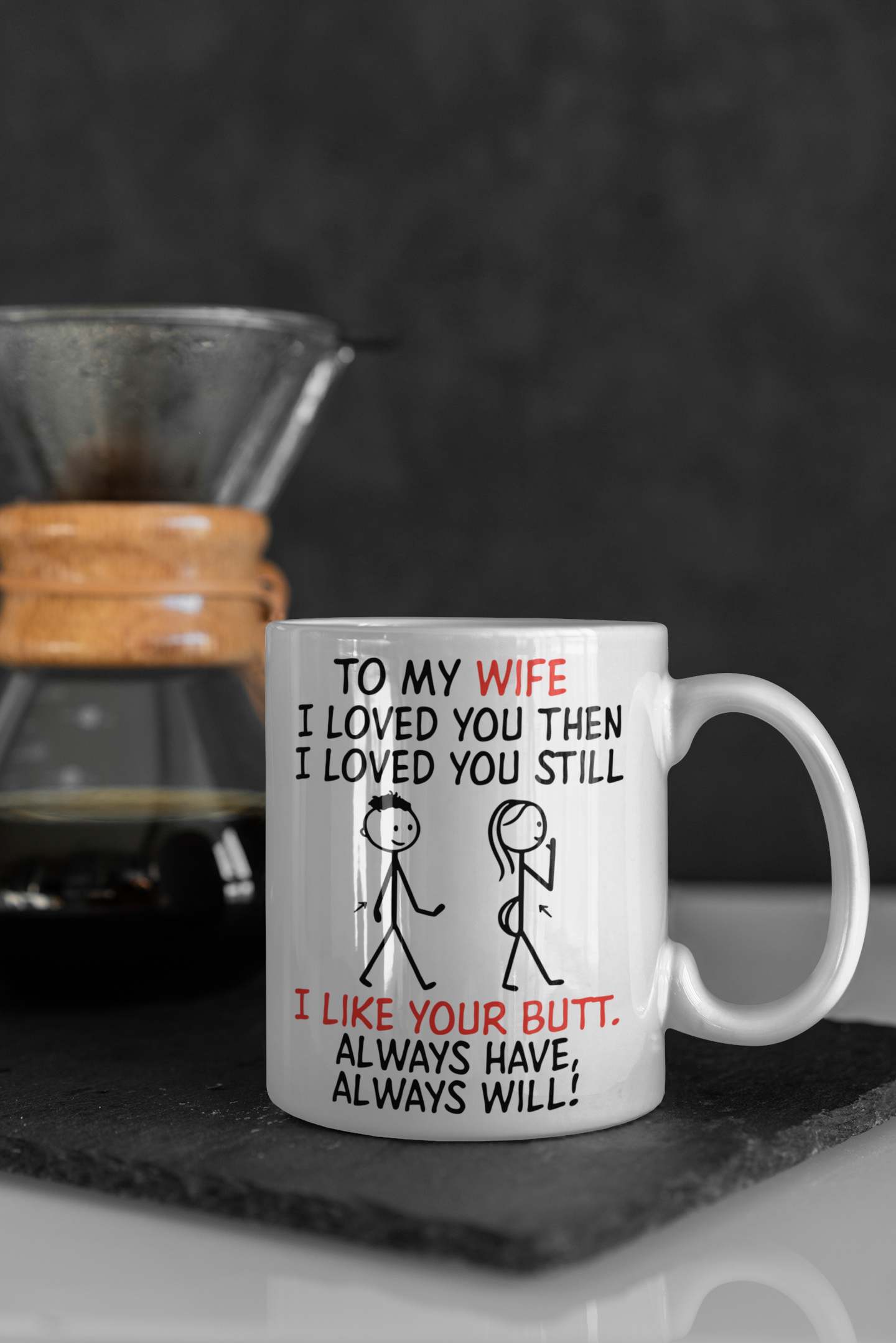 PersonalizedmugTomywifeIlovedyouthenIloveyoustillIlikeyoubuttalways
