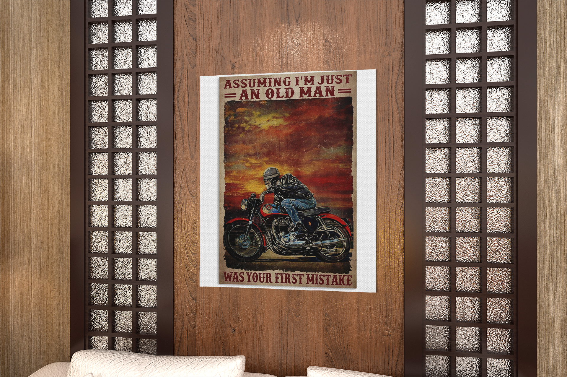 Assuming i'm just an old man was your first mistake poster 3 Assuming im just an old man was your first mistake poster